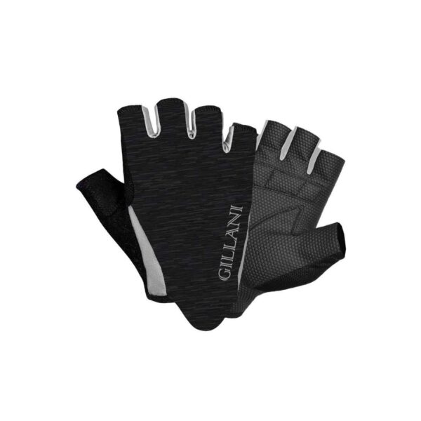 Gillani Melange Lycra Cycling Gloves - Synthetic Leather Palm (MSG-0056)