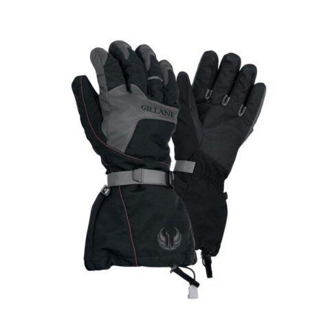 Gillani Cordura Ski & Snowboarding Gloves - Cowhide Leather Patches & Fleece Lining (MSG-0064)
