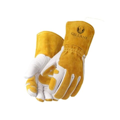 Gillani Mechanics Gloves - Cowhide/Buffalo Leather with Cotton Lining (MG-0622)