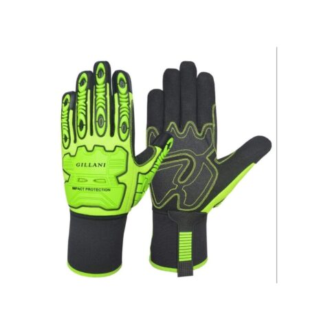 Gillani Mechanics Gloves - Microfiber Palm & TPR Protection (MG-0597)