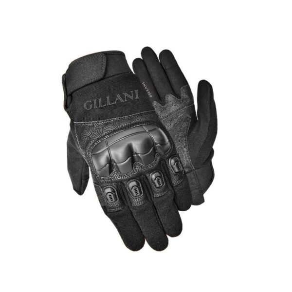 Gillani Police Gloves - Microfiber Palm & Rubberized Knuckle Protection (GPTG-0287)