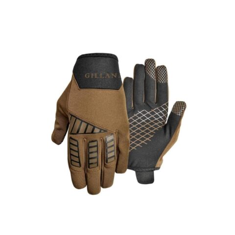 Gillani Police Gloves - Rubberized Finger Protection & Synthetic Palm (HG-0800)