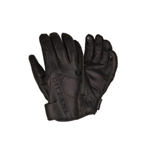 Gillani Police Patrol Gloves - Leather Velcro Strap (JPTG-0288)