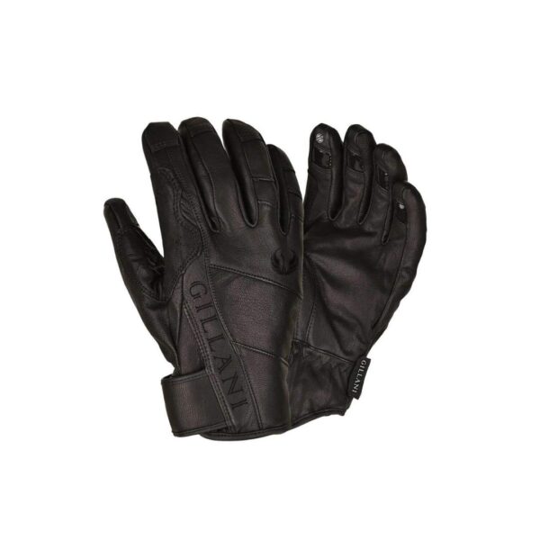 Gillani Police Patrol Gloves - Leather Velcro Strap (JPTG-0288)