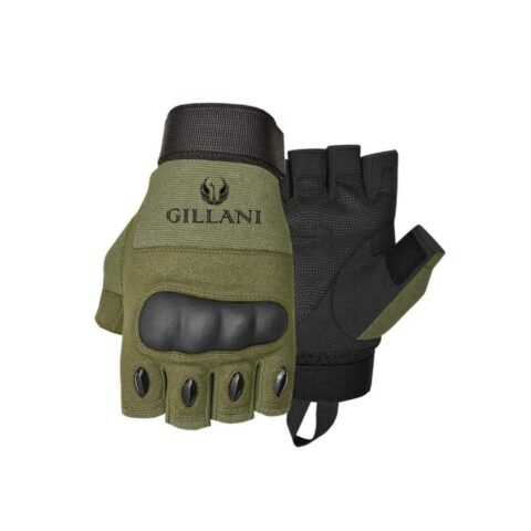 Gillani Tactical Half-Finger Police Gloves (GMTG-0008)