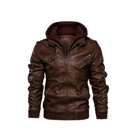 Gillani Men’s Fashion Leather Jacket (GMSFJ-12067)