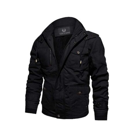 Gillani Men's Textile Nylon Jacket (GMSFJ-12091)