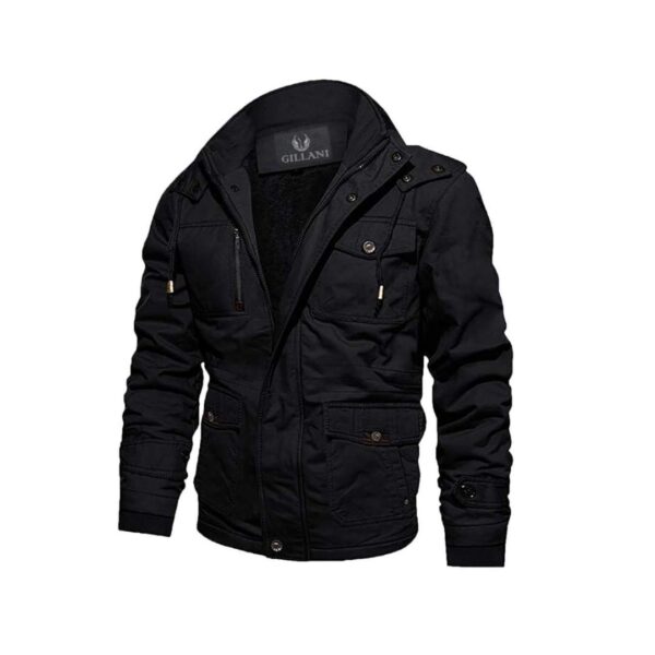 Gillani Men's Textile Nylon Jacket (GMSFJ-12091)